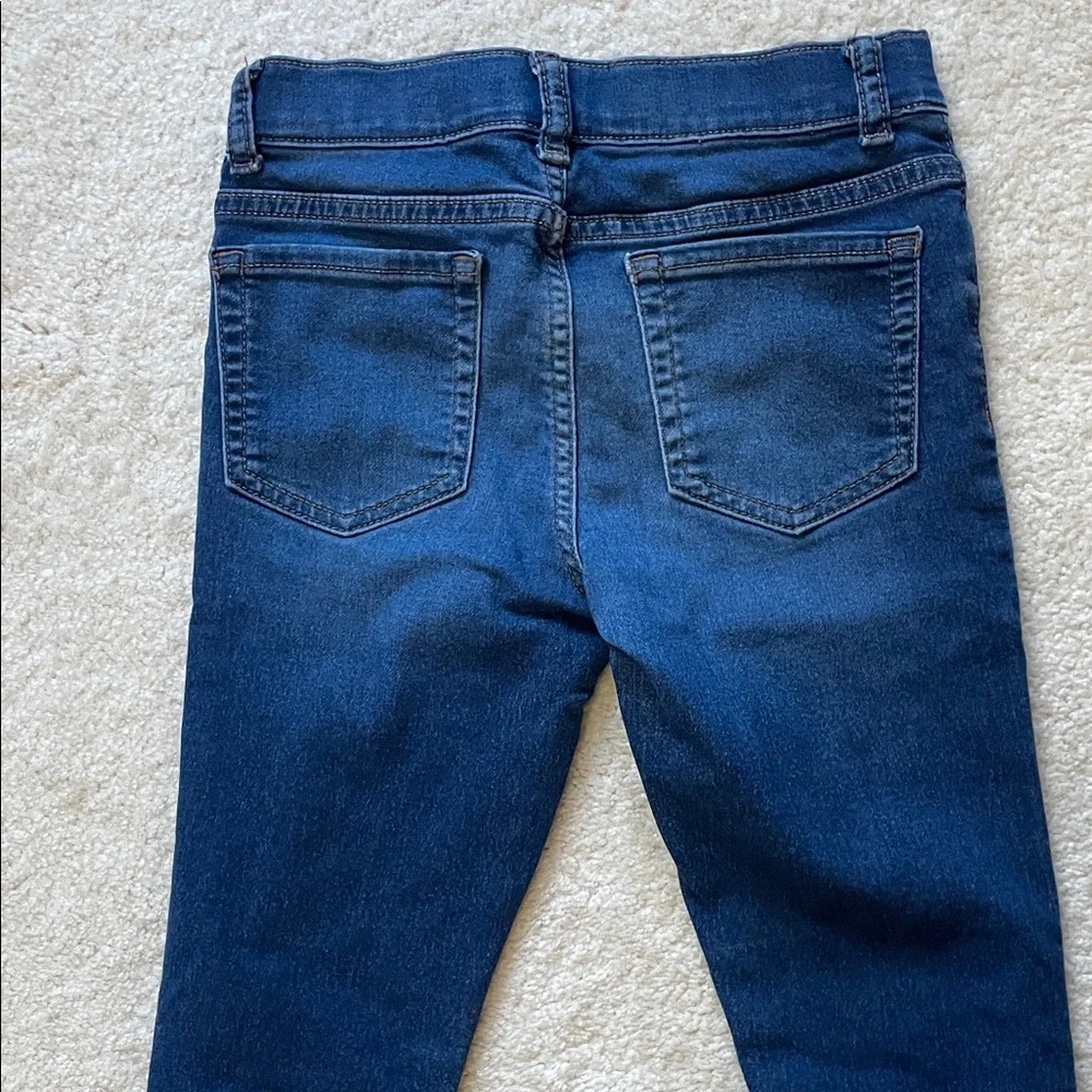 THE CHILDREN’S PLACE UEC Girls Size 10 Dark Blue Jean leggings